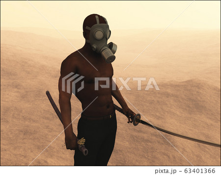 防毒マスクのイラスト素材