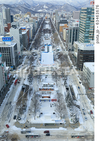 さっぽろ雪まつりの写真素材