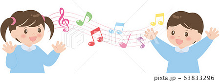 手遊び歌のイラスト素材