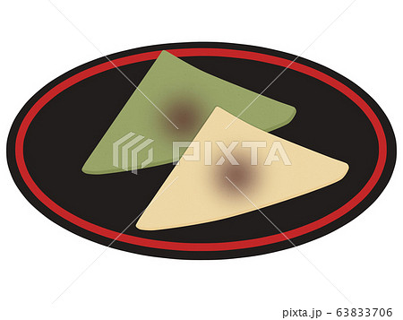 生八つ橋のイラスト素材