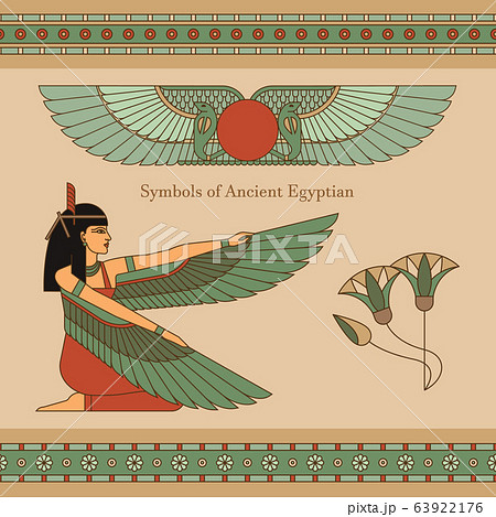 古代壁画のイラスト素材 古代壁画のイラスト素材
