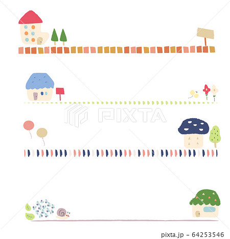 見出しのイラスト素材