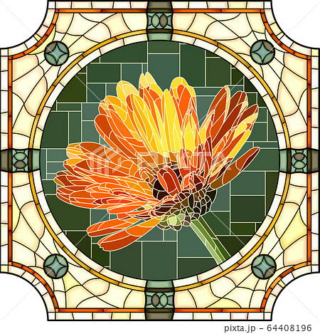 モザイク モザイク画 フラワー 花のイラスト素材 - PIXTA