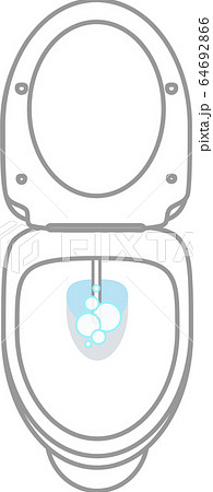 ウォシュレットのイラスト素材