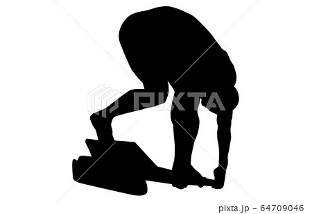 水泳 スイミング 平泳ぎ バタフライのイラスト素材