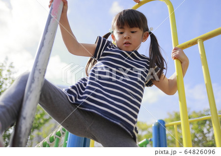 はん登棒の写真素材