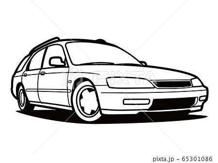Hondaのイラスト素材