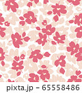 ポップで可愛い花柄のイラスト素材