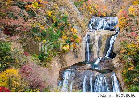 袋田の滝の写真素材