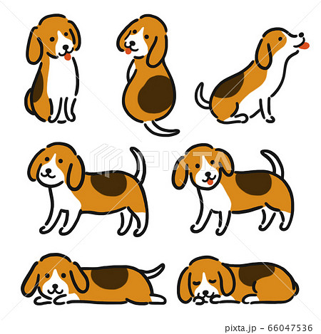 犬 可愛い犬 のイラスト素材集 ピクスタ