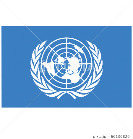 国連 旗 ベクタ フラッグの写真素材
