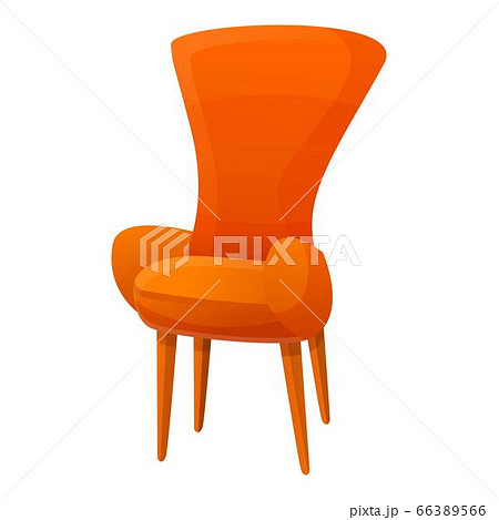 椅子正面 切り抜きのイラスト素材