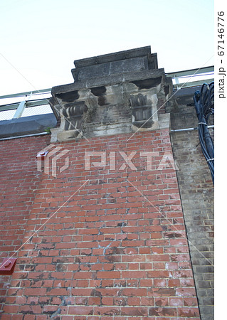 紅梅河岸高架橋の写真素材