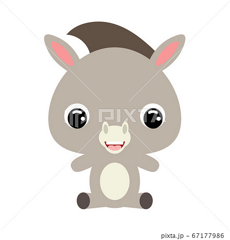 ロバのイラスト素材