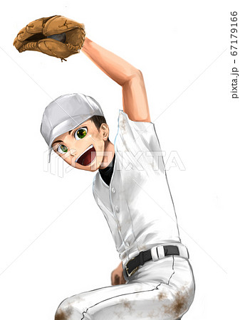 少年野球のイラスト素材