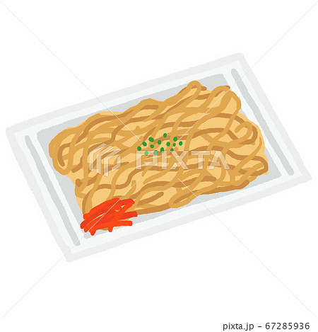 焼きそばのイラスト素材集 ピクスタ