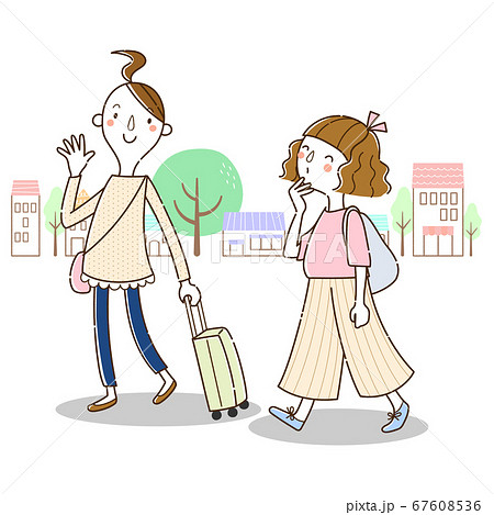 2人のイラスト素材