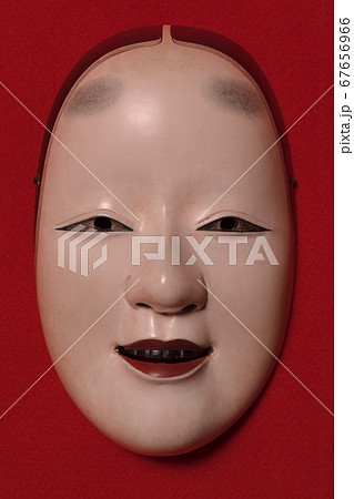 能面 小面 能の写真素材 - PIXTA