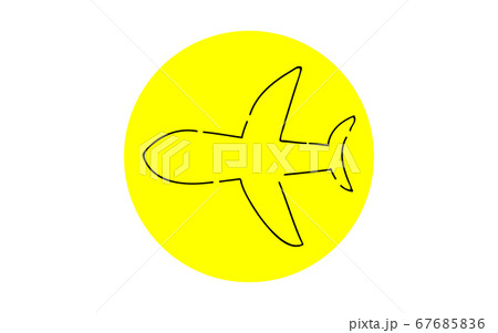 空路のイラスト素材