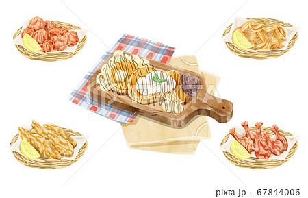 ホットケーキ パンケーキ ケーキ イラストのイラスト素材
