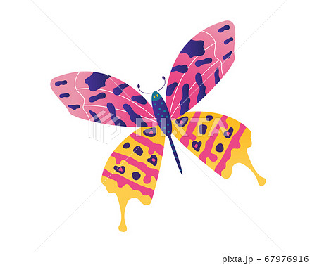 蚕のイラスト素材