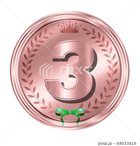 王冠　リボン　銅　アイコン