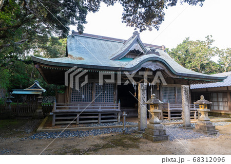 潮御崎神社の写真素材