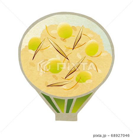 お茶碗のイラスト素材