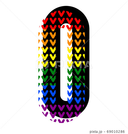 フラッグ 旗 かっこいい モダンのイラスト素材