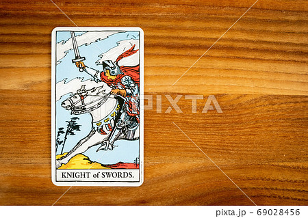 タロットカード一覧の写真素材