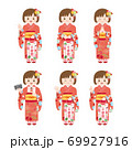 七五三 かわいいアイコンイラスト素材のイラスト素材