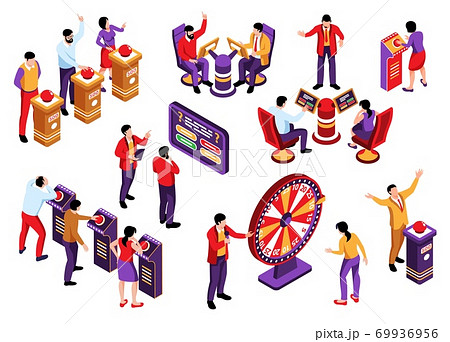 クイズ大会の写真素材