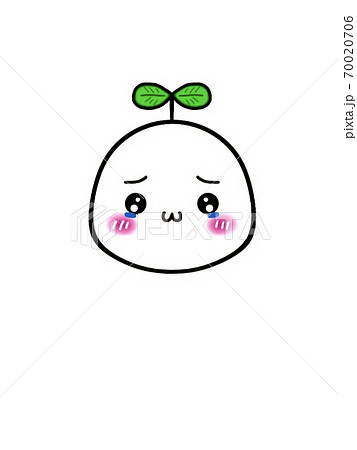 うるうる目のイラスト素材