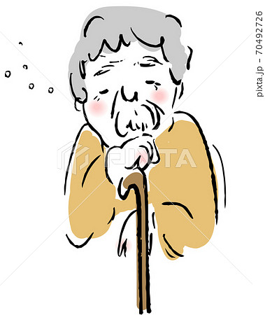 居眠りのイラスト素材