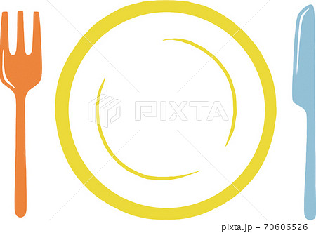 皿のイラスト素材