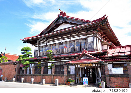 日本の豪邸の写真素材