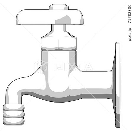 水道 蛇口のイラスト素材