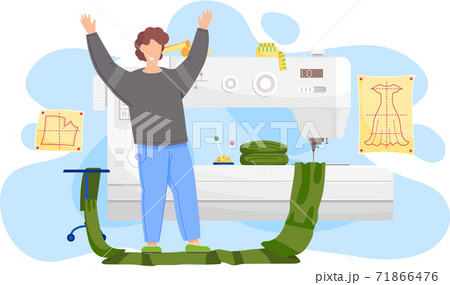 機織り機のイラスト素材