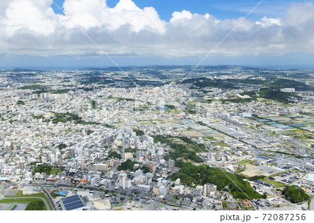 空撮 沖縄 那覇 那覇市の写真素材 - PIXTA