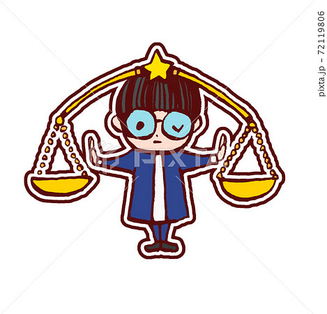 坊ちゃん刈りのイラスト素材