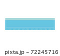 デザイナー用レイアウト素材 ミリ単位定規 実寸スケールのイラスト素材