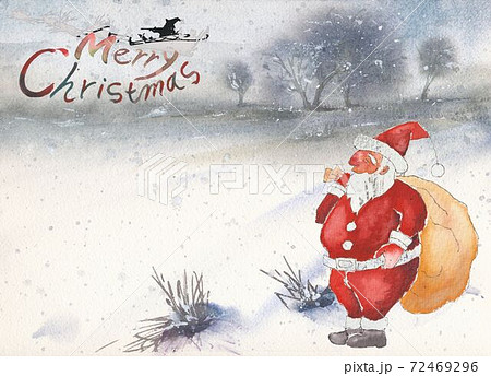 メリークリスマスのイラスト素材