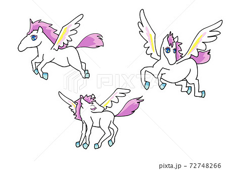 ペガサスのイラスト素材集 ピクスタ