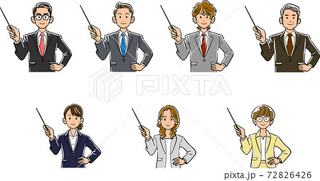 棒線のイラスト素材