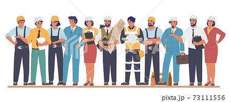 建築士のイラスト素材