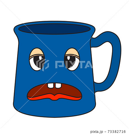 疲れ目 キャラクター 目元 イラスト 目 面白いのイラスト素材