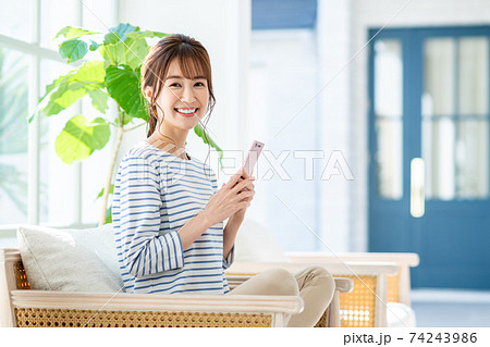 携帯の写真素材