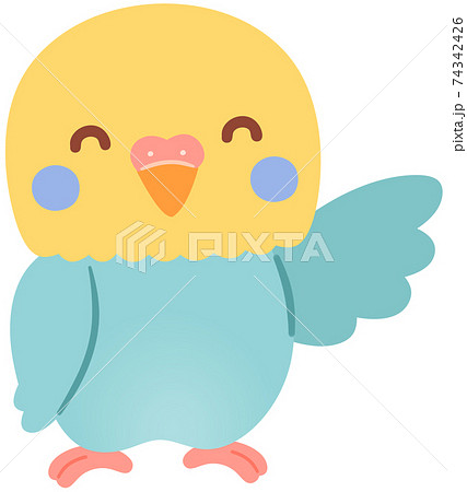 鳥 イラスト 笑う 鳥類のイラスト素材