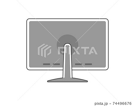 背面モニターの写真素材