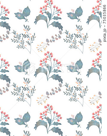 北欧 柄 背景 レトロのイラスト素材